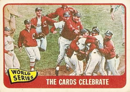 #139 World Series: The Cards Celebrate (back)