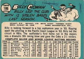 #186 Billy Cowan (back)