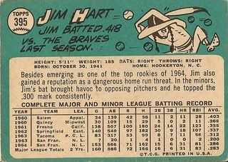 #395 Jim Hart (back)