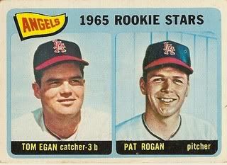#486 Angels Rookie Stars: Tom Egan and Pat Rogan