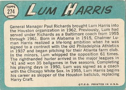 #274 Lum Harris (back)