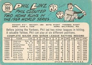 #369 Phil Linz (back)