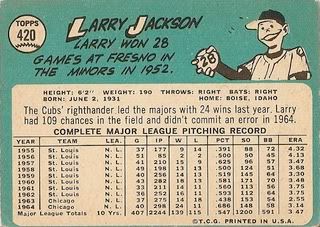 #420 Larry Jackson (back)