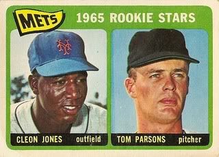 #308 Mets Rookie Stars: Cleon Jones and Tom Parsons