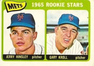 #449 Mets Rookie Stars: Jerry Hinsley and Gary Kroll