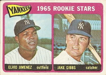 #226 Yankees Rookie Stars: Elvio Jimenez and Jake Gibbs