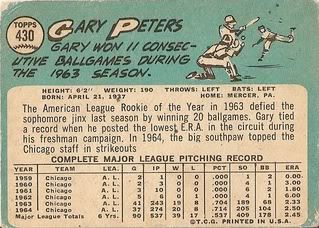 #430 Gary Peters (back)