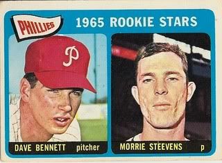 #521 Phillies Rookie Stars: Dave Bennett and Morrie Steevens