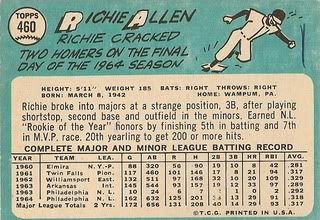 #460 Richie Allen (back)