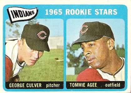 #166 Indians Rookie Stars: George Culver and Tommie Agee