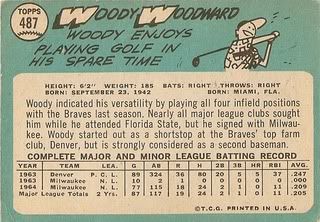 #487 Woody Woodward (back)