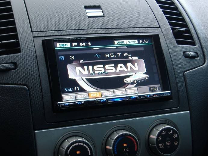 2005 Nissan altima aftermarket stereo #8