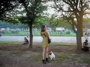 Kazu and puppy