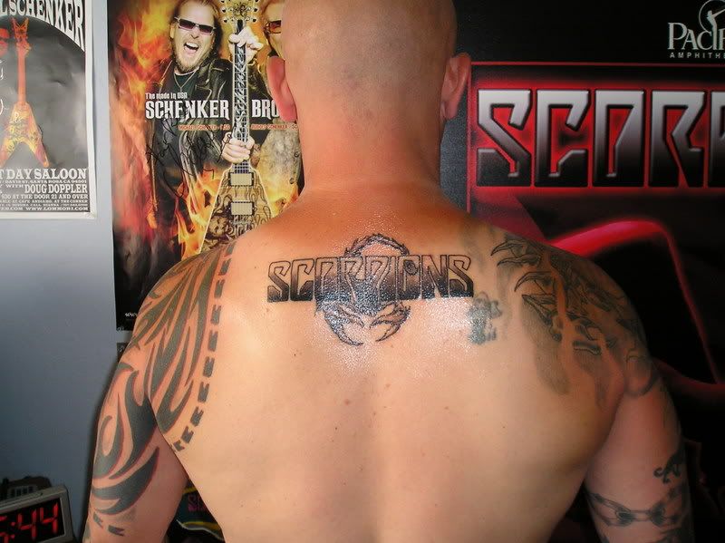 scorpions tattoo. another Scorpion#39;s Tattoo