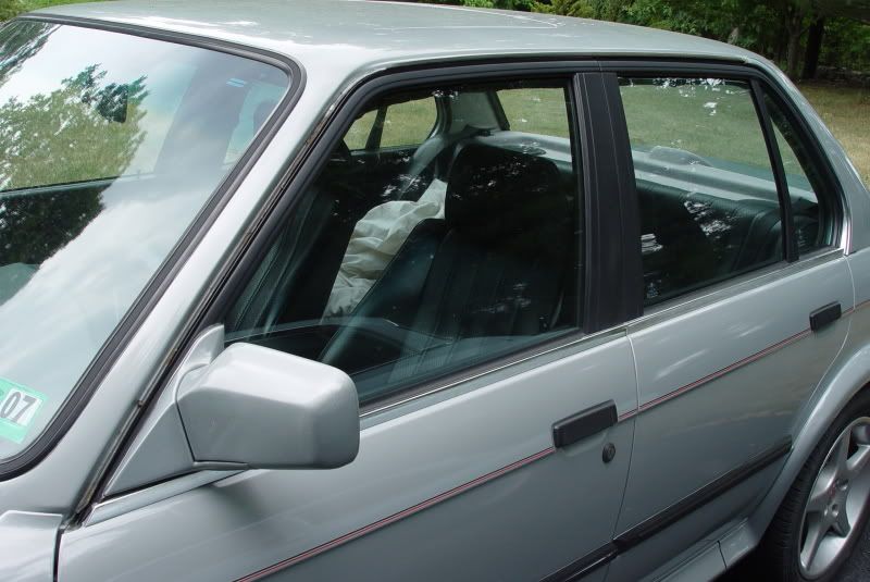 bmw e30 chrome window trim