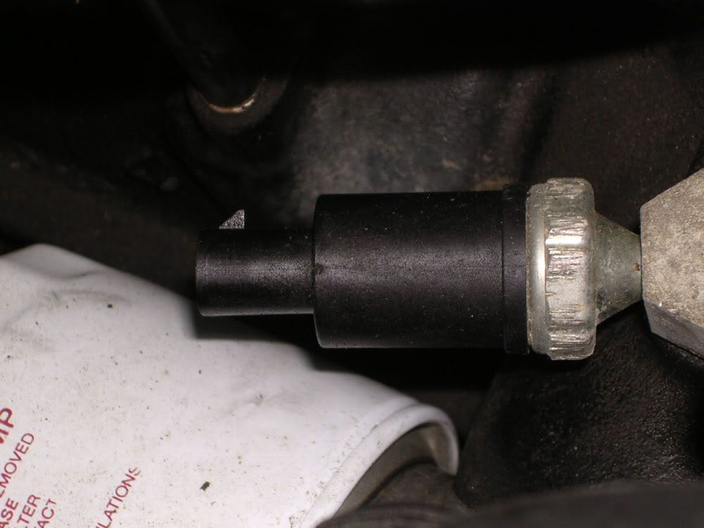 Where to find the oil sending unit.