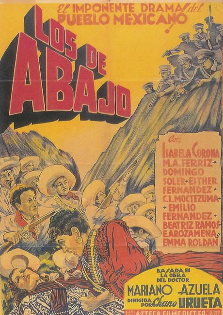 El representación de Los de Abajo como obra del teatro.