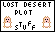 Lost Desert Plot Stuff