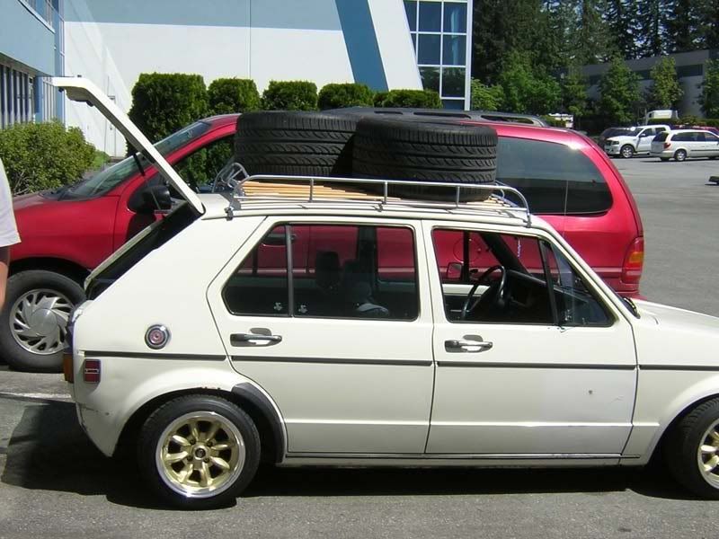 Golf mk1 roof discount rack