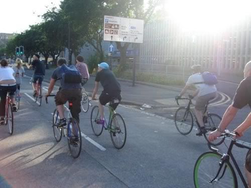 critical mass bike ride friday swansea wales south