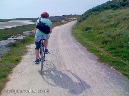 swansea llanelli burry port kidwelly pembrey ride cycle