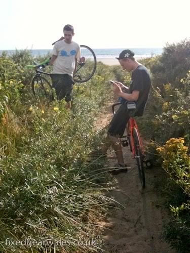 swansea llanelli burry port kidwelly pembrey ride cycle