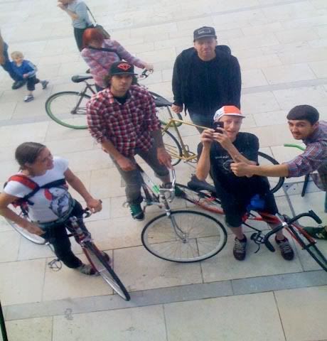 group photo bikes swansea bristol