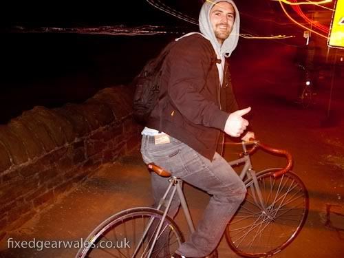 fixed gear swansea ride