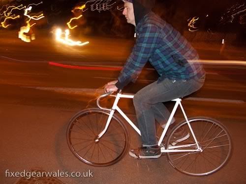 fixed gear swansea ride