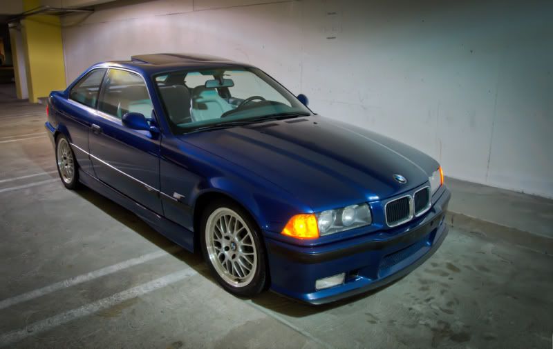 1995 BMW M3 Avus blue dove gray 32 liter S52 euro 6speed transmission
