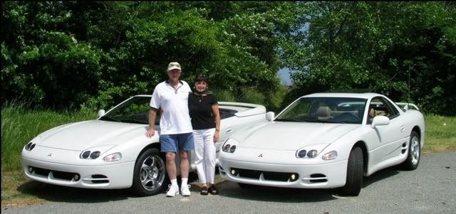 White VR4 Spyder at Harrington