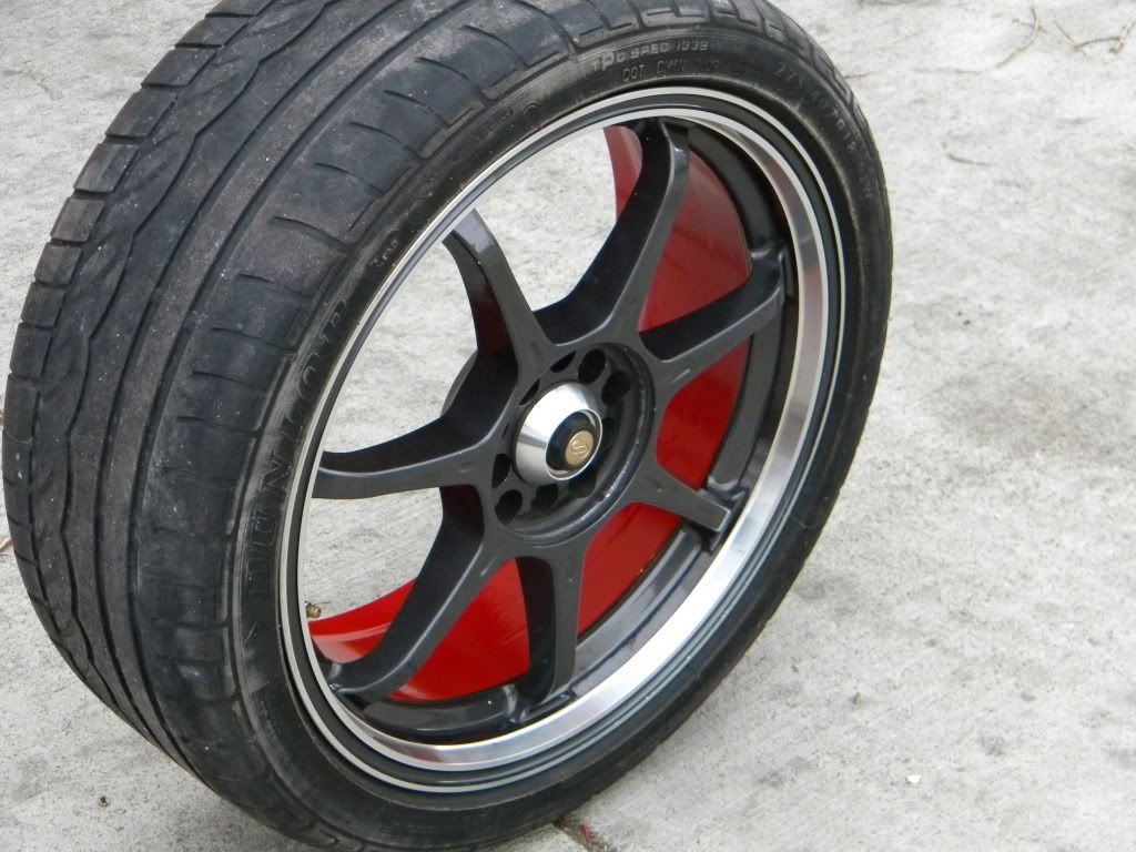 Painted the inside of my wheels.