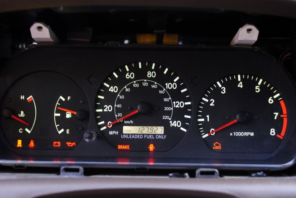 97 toyota camry dashboard warning lights #3