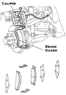 Nissan xterra brake caliper installation #7