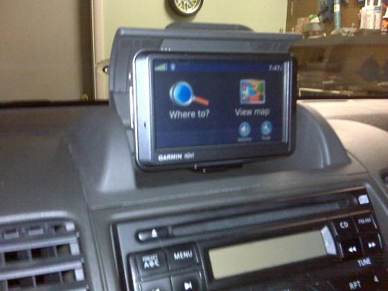 Nissan xterra garmin gps mount #4