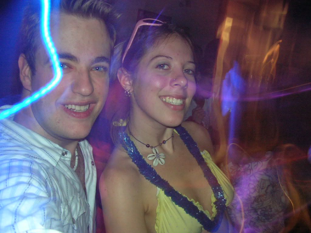 Joe and Mandy at Club Rocket.