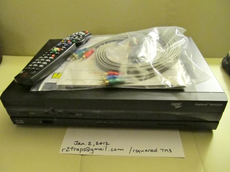 For Sale Rogers HD boxes Cisco 8642HD PVR (160GB) & Scientific Atlanta