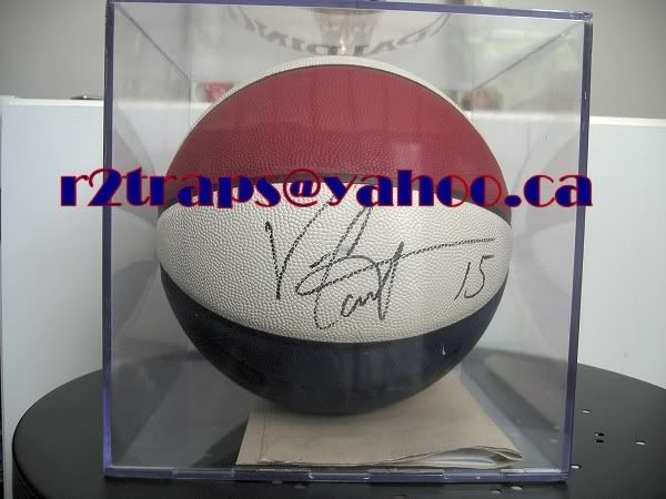 vince carter dunk contest 2000. Vince Carter autographed 2000 NBA All Star Ball (Slam Dunk Champion year) RARE!