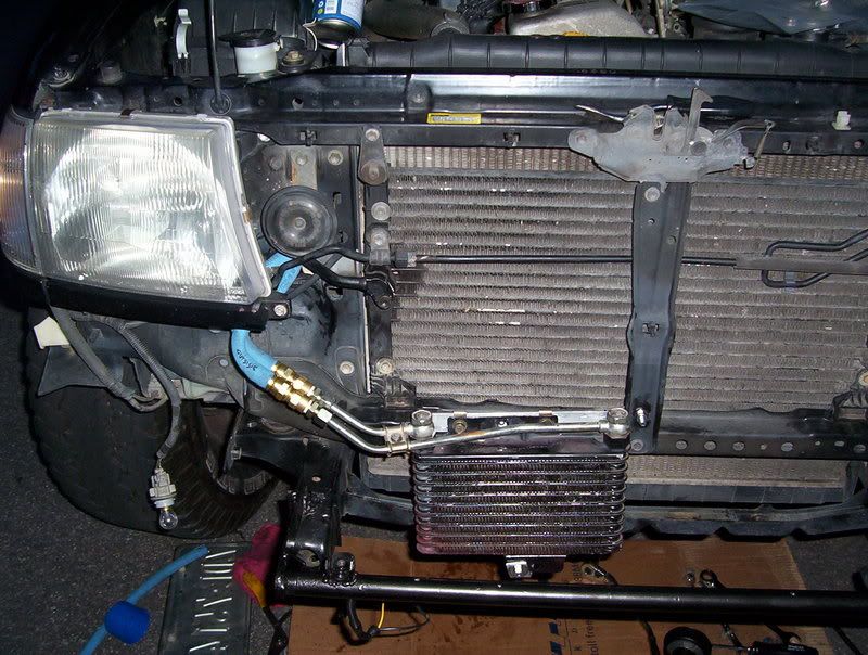 oil cooler install pics! Toyota Nation Forum