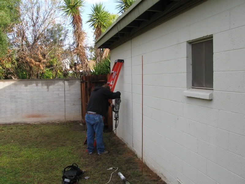 After 5 minutes in extreme soil I break out the length adjusting tool.