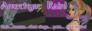 Amethyst Rain! Hair, Rooms, CHAT RINGS, and More!