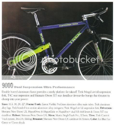 trek 9000 for sale