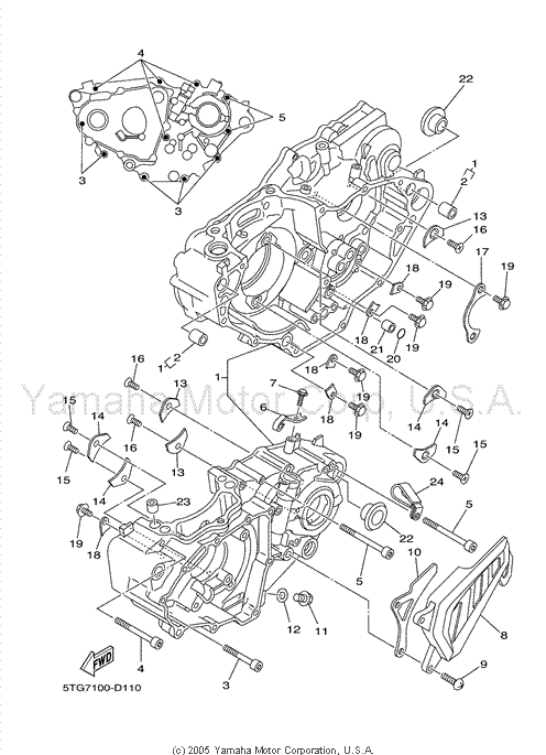 Rear Engine Mount, Pivot Bolt? - Yamaha YFZ450 Forum : YFZ450, YFZ450R ...