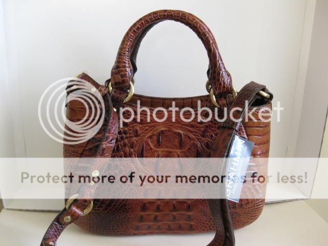 BRAHMIN CLAUDIA MELBOURNE SATCHEL BAG PURSE TOTE G33131PA 749034111855 