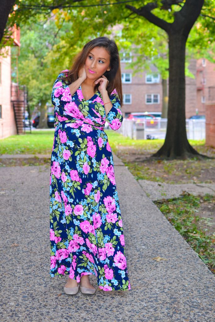  fall maxi dress