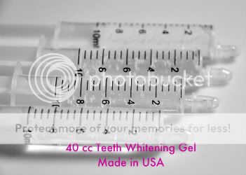 Teeth Whitening Kit 44% Carbamide Peroxide 40cc of gel  