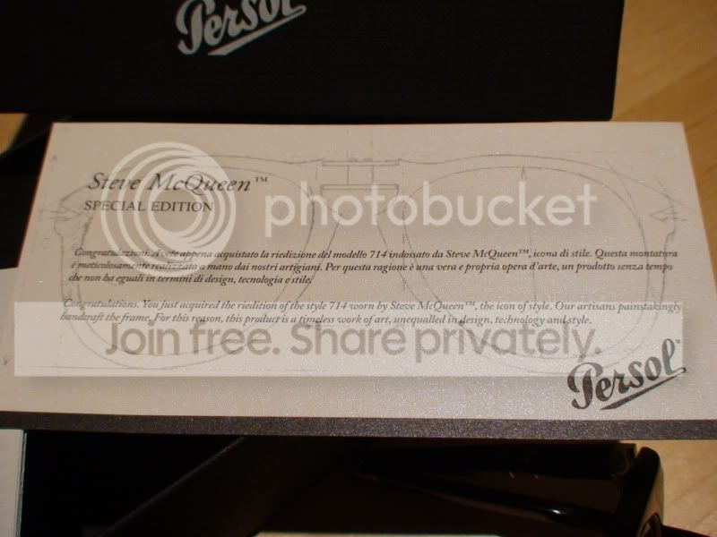 [VENDO] Persol 714 Steve McQueen + Ticket de Compra = 180