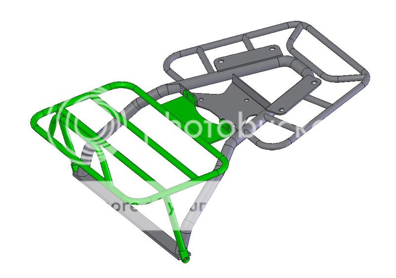 New Aux rack for Gen2/3 Givi SR357 owners | Yamaha FJR Motorcycle Forum