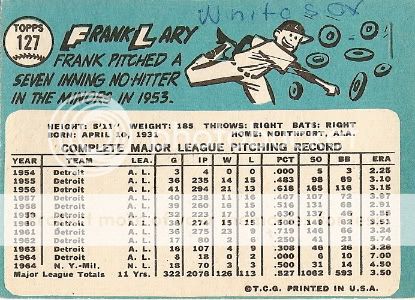 The Great 1965 Topps Project: January 2010