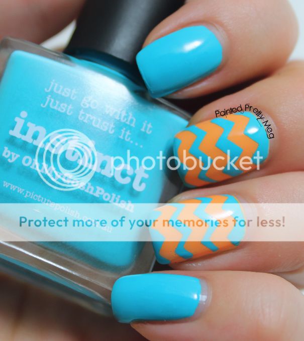 Painted Pretty: piCture pOlish Instinct with Some Totes Cute Chevrons!